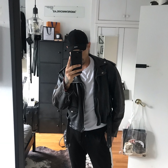 Vintage leather jacket - Picture 4 of 4